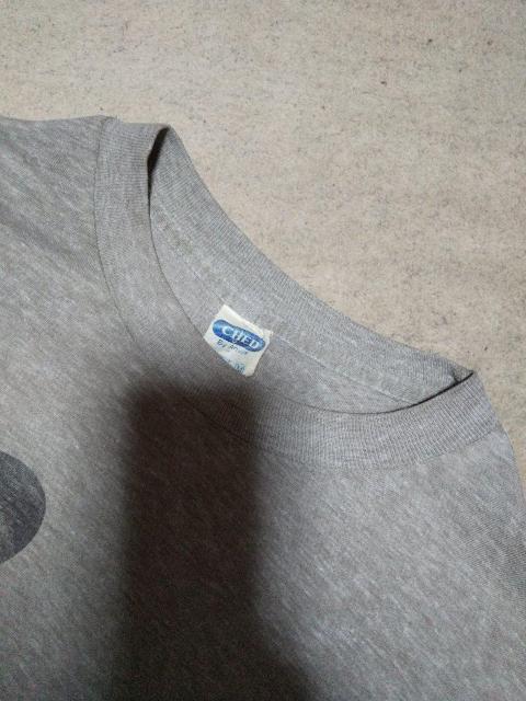 vintage 古着 CHED By Anvil ミッキーマウス 染み込みプリント 半袖Tシャツ S〜Mサイズ グレー USA製 < 男性ファッション  vintage 古着 CHED By Anvil ミッキーマウス 染み込みプリント 半袖Tシャツ S〜Mサイズ グレー USA製 < 男性ファッションの