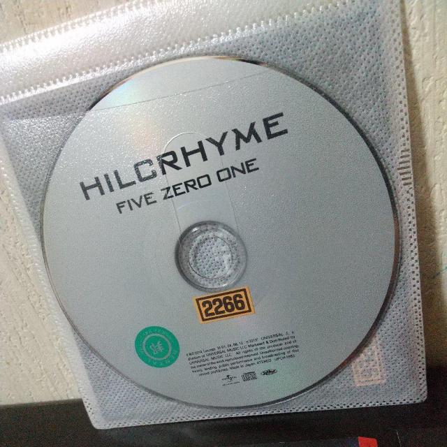 HilcrhymewFIVE ZERO ONExTOC V J-HipHop  CD/DVD/rfI 