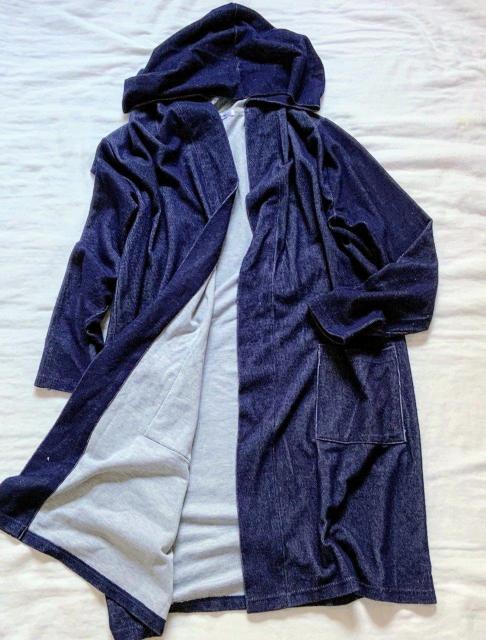 RAY CASSIN���{�^�����X�t�[�h�J�[�f�B�K�� 