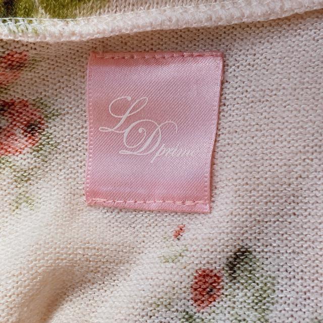 リズリサ好きな方 薔薇柄 花柄 五部袖 ニット チュニック ワンピース M N2m < ブランド リズリサ好きな方 薔薇柄 花柄 五部袖 ニット チュニック ワンピース M N2m < ブランドの