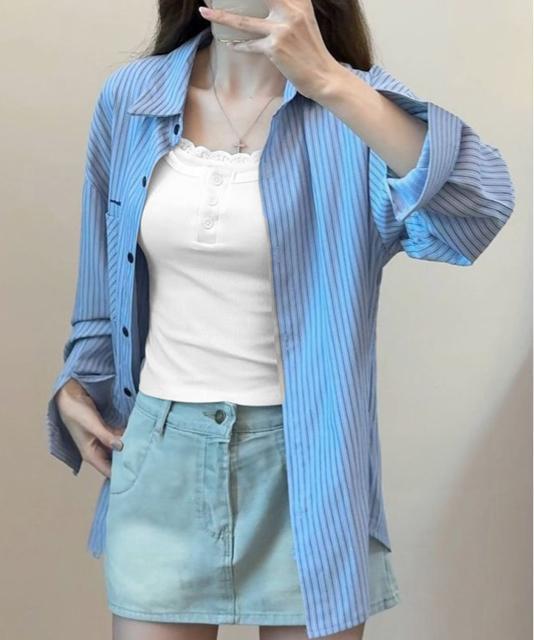 送料無料 新品 タンクトップ Uネック 韓国風 重ね着 < 女性ファッション  送料無料 新品 タンクトップ Uネック 韓国風 重ね着 < 女性ファッションの