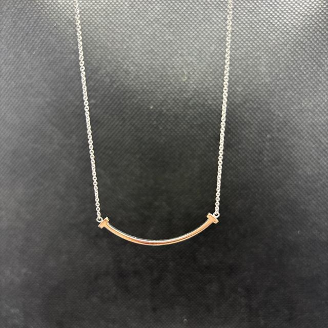 即決 TIFFANY&Co. ティファニー AU750 Tスマイル ネックレス < ブランド 即決 TIFFANY&Co. ティファニー AU750 Tスマイル ネックレス < ブランドの