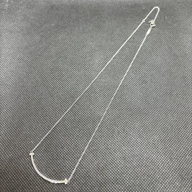 即決 TIFFANY&Co. ティファニー AU750 Tスマイル ネックレス < ブランド 即決 TIFFANY&Co. ティファニー AU750 Tスマイル ネックレス < ブランドの