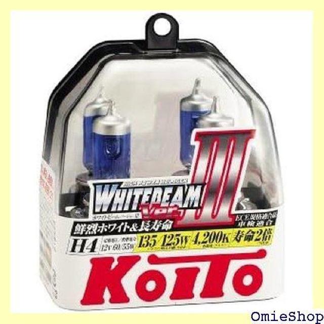 KOITO 小糸製作所 ホワイトビームVer.3 4200K P0757W 2個入り HB4 9006 300 < 自動車/バイク KOITO 小糸製作所 ホワイトビームVer.3 4200K P0757W 2個入り HB4 9006 300 < 自動車/バイク