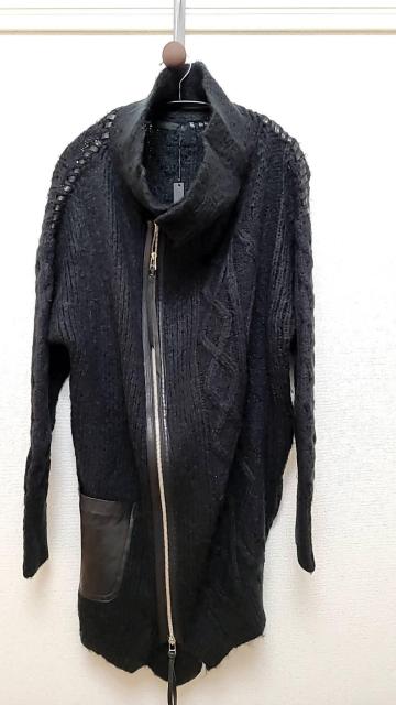 ViKMRiiP@Mohair Over Neck Knit JKT 2  uh 