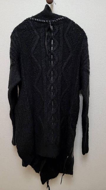 ViKMRiiP@Mohair Over Neck Knit JKT 2  uh 