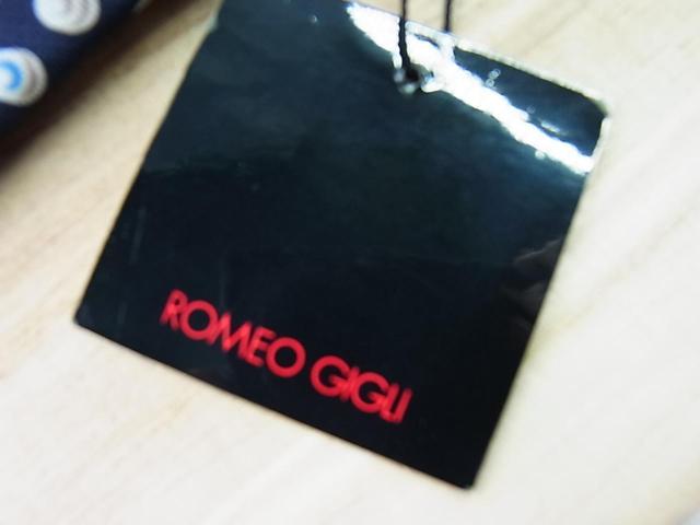 Ki gp^Ot ROMEO GIGLI IW VN100lN^C^󎚃uӏL@敝9.5cm  jt@bV 