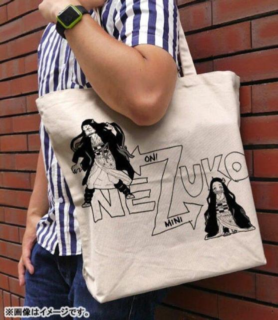 送料無料!鬼滅の刃 竈門禰豆子 ラージトートバッグ ナチュラル < アニメ/コミック/キャラクター 送料無料!鬼滅の刃 竈門禰豆子 ラージトートバッグ ナチュラル < アニメ/コミック/キャラクターの