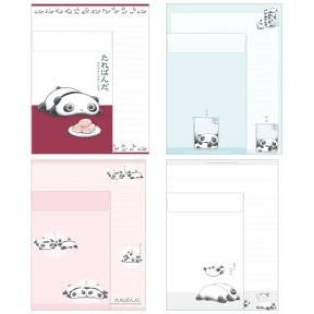【たれぱんだ】可愛い♪便箋+封筒 4柄 ボリューム レターセット < インテリア/ライフ  【たれぱんだ】可愛い♪便箋+封筒 4柄 ボリューム レターセット < インテリア/ライフの