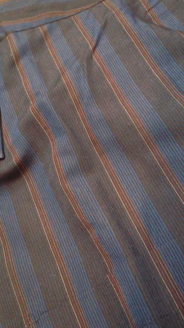 LA直輸入 LAGATEストライプ長袖シャツ 黒紺系 サイズ3XL→2XL位 南@ < 男性ファッション LA直輸入 LAGATEストライプ長袖シャツ 黒紺系 サイズ3XL→2XL位 南@ < 男性ファッションの