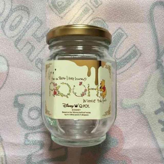 Q−POT・非売品。アクセサリー保存用プーさん柄ラベルガラス瓶 < ブランド Q−POT・非売品。アクセサリー保存用プーさん柄ラベルガラス瓶 < ブランドの