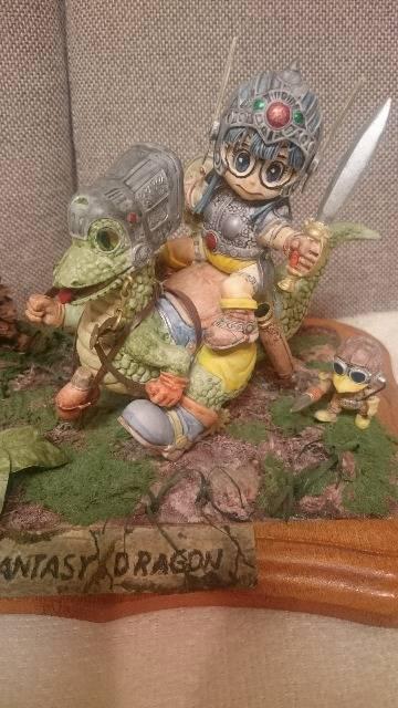 ジオラマ(プラモデル+石膏) ドクタースランプ アラレちゃん ファンタジードラゴン 送込 < アニメ/コミック/キャラクター ジオラマ(プラモデル+石膏) ドクタースランプ アラレちゃん ファンタジードラゴン 送込 < アニメ/コミック/キャラクターの