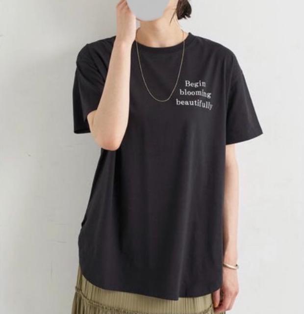 earth◎ラウンドヘム◎ロゴ半袖Tシャツ黒(F)新品◎ < ブランド earth◎ラウンドヘム◎ロゴ半袖Tシャツ黒(F)新品◎ < ブランドの