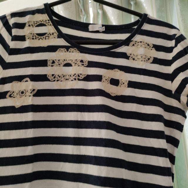 美品☆レディース 半袖 Tシャツ ボーダー < 女性ファッション 美品☆レディース 半袖 Tシャツ ボーダー < 女性ファッションの