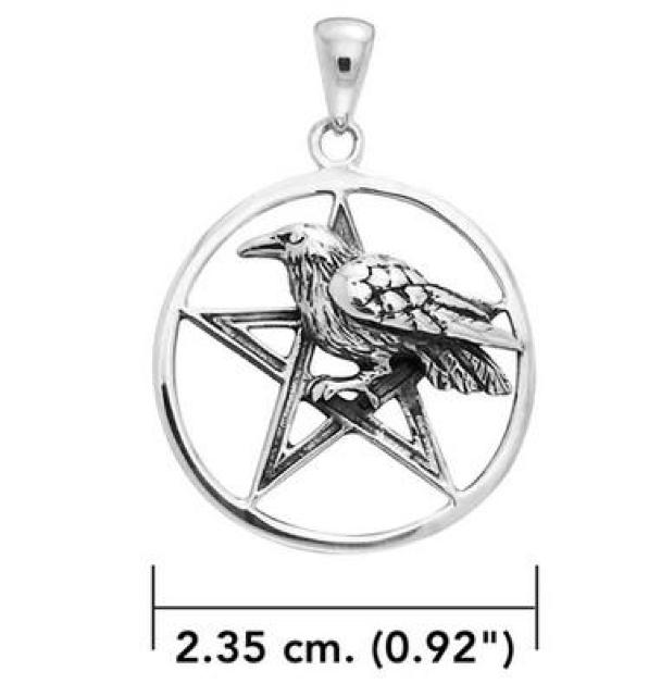 MM: Silver Raven Pentacle Pendant < 女性アクセサリー/時計  MM: Silver Raven Pentacle Pendant < 女性アクセサリー/時計の
