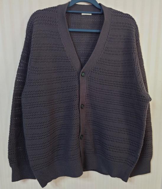 【MENS】GU★透かし編み カーディガン < ブランド 【MENS】GU★透かし編み カーディガン < ブランドの