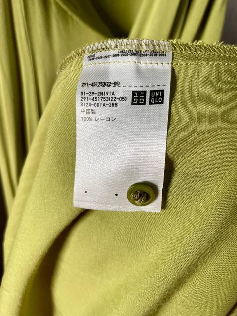 ユニクロ ワンピース 一度使用 Mサイズ < ブランド  ユニクロ ワンピース 一度使用 Mサイズ < ブランドの