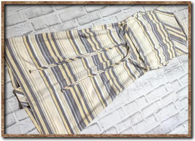 ザスコッチハウス 刺繍入りシャツワンピース 黄系 < 女性ファッション  ザスコッチハウス 刺繍入りシャツワンピース 黄系 < 女性ファッションの