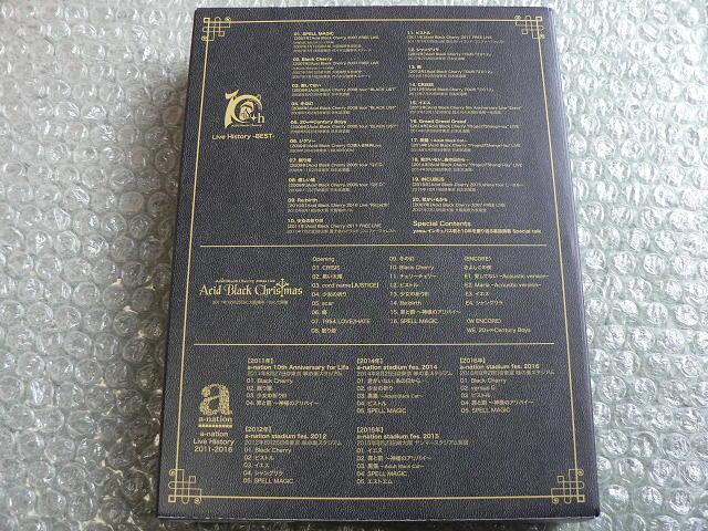 Acid Black Cherryw10th Anniversary Live History -BEST-xՁ^4DVD  ^gObY 