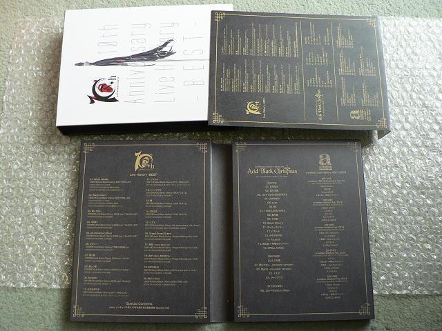Acid Black Cherryw10th Anniversary Live History -BEST-xՁ^4DVD  ^gObY 