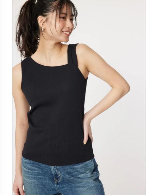 ロデオクラウンズ★ アシンメトリー2WAYタンクトップ < ブランド  ロデオクラウンズ★ アシンメトリー2WAYタンクトップ < ブランドの