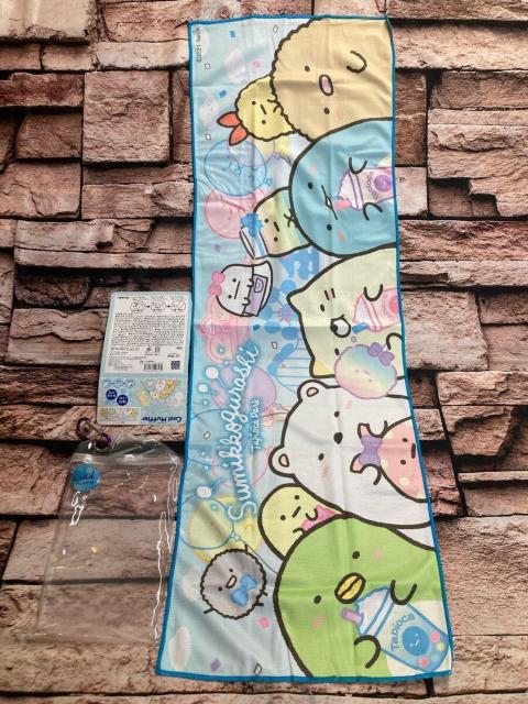 送料無料!瞬間冷却 熱中症対策!【すみっコぐらし】冷感 クールマフラータオル(画像から)1枚 < インテリア/ライフ 送料無料!瞬間冷却 熱中症対策!【すみっコぐらし】冷感 クールマフラータオル(画像から)1枚 < インテリア/ライフの