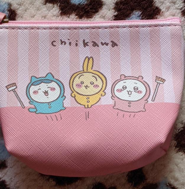 ちいかわ  まめポーチ(ピンク)+おまけ(クーナッツ ハチたこ) < アニメ/コミック/キャラクター  ちいかわ  まめポーチ(ピンク)+おまけ(クーナッツ ハチたこ) < アニメ/コミック/キャラクターの