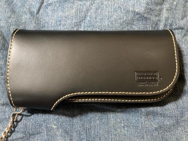原宿 BIG BROS 財布 ウォレット genuine leather レザー 本革 コンチョ チェーン メンズ レディース < 男性ファッション  原宿 BIG BROS 財布 ウォレット genuine leather レザー 本革 コンチョ チェーン メンズ レディース < 男性ファッションの