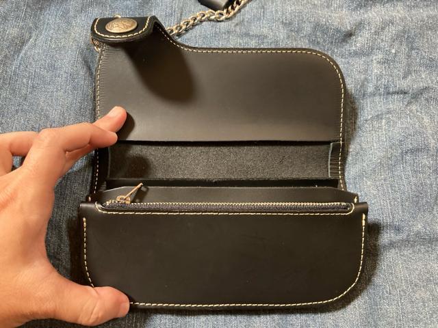 原宿 BIG BROS 財布 ウォレット genuine leather レザー 本革 コンチョ チェーン メンズ レディース < 男性ファッション  原宿 BIG BROS 財布 ウォレット genuine leather レザー 本革 コンチョ チェーン メンズ レディース < 男性ファッションの