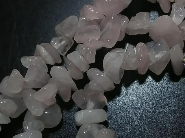 お得意さま感謝Day★天然石★ローズクォーツ さざれ 1連 < 女性アクセサリー/時計 お得意さま感謝Day★天然石★ローズクォーツ さざれ 1連 < 女性アクセサリー/時計の