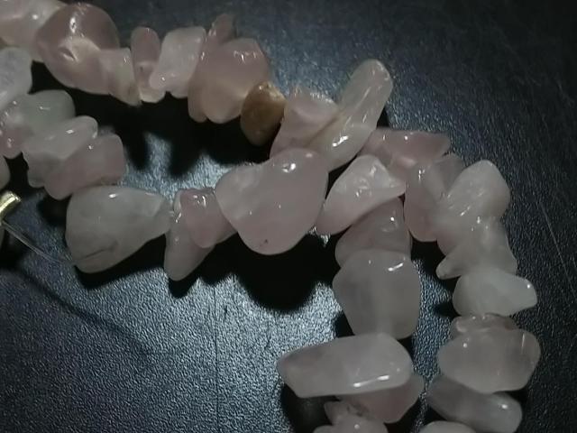 お得意さま感謝Day★天然石★ローズクォーツ さざれ 1連 < 女性アクセサリー/時計 お得意さま感謝Day★天然石★ローズクォーツ さざれ 1連 < 女性アクセサリー/時計の