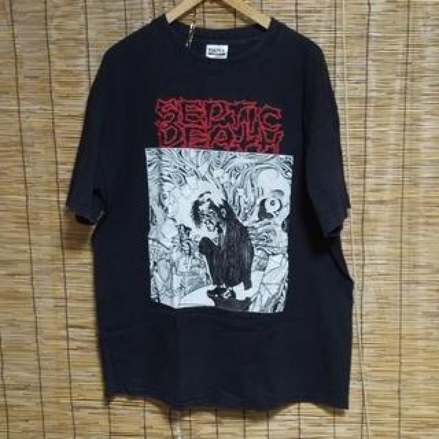 古着 90's パスヘッド SEPTIC DEATH セプティックデス XL < 男性ファッション 古着 90's パスヘッド SEPTIC DEATH セプティックデス XL < 男性ファッションの