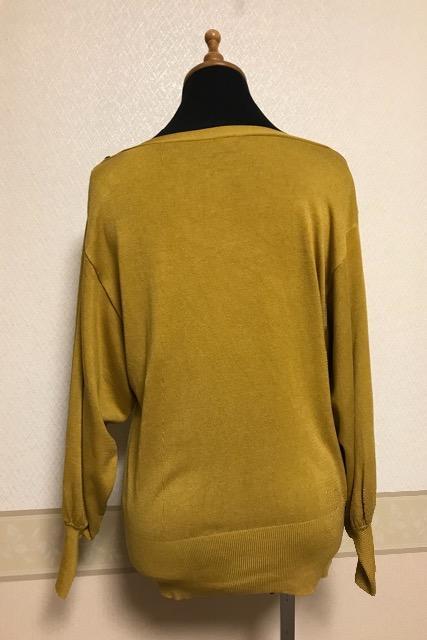 レーヨンシルクニット 黄 < 女性ファッション レーヨンシルクニット 黄 < 女性ファッションの