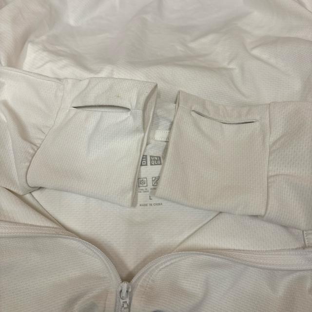 ���� UNIQLO ���j�N�� �G�A���Y��UV�J�b�g���b�V���p�[�J �z���C�g �� �u�����h�� 