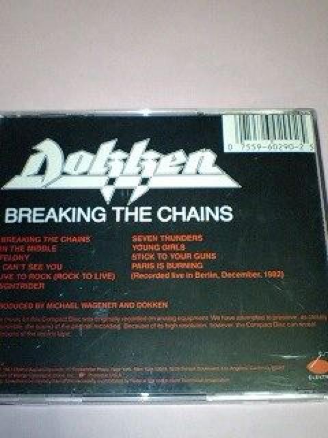 DOKKEN/BREAKING THE CHAINS�h�b�P�� �� CD/DVD/�r�f�I�� 