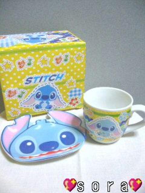 ディズニー【スティッチ】可愛い♪マグカップ&プレート皿 2点セット < インテリア/ライフ ディズニー【スティッチ】可愛い♪マグカップ&プレート皿 2点セット < インテリア/ライフの