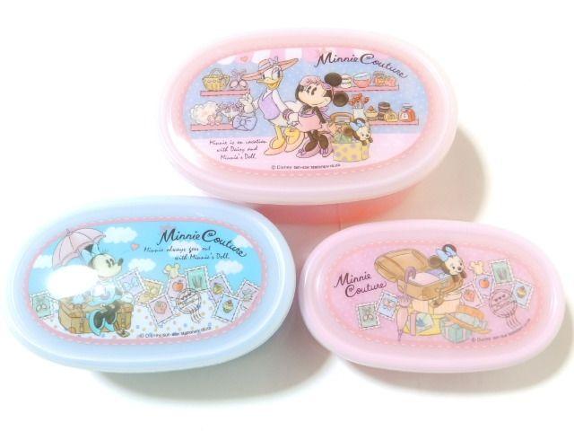 《New》ミニー&デイジー/ミニークチュール★密封ランチケース(弁当箱*S.M.Lの3個セット < インテリア/ライフ 《New》ミニー&デイジー/ミニークチュール★密封ランチケース(弁当箱*S.M.Lの3個セット < インテリア/ライフの