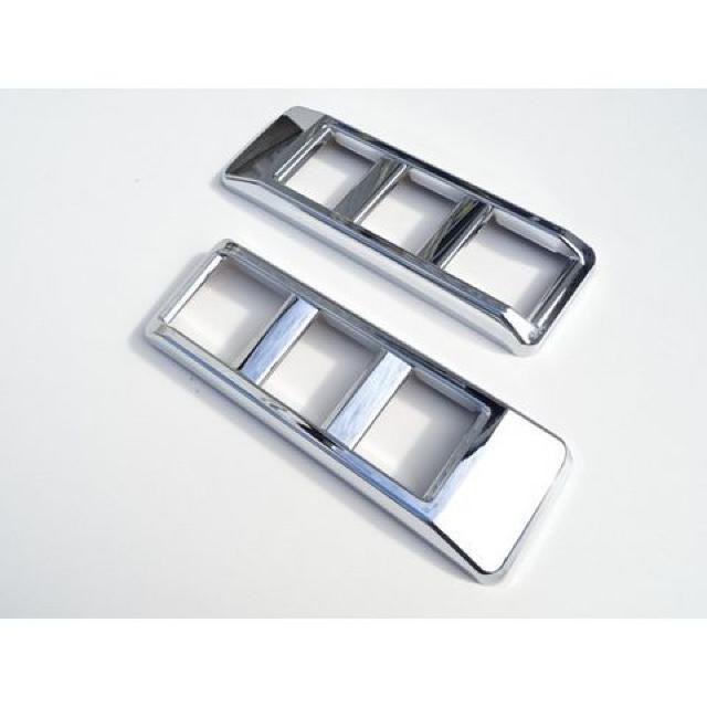 トヨタ ランドクルーザー 70 FJ70 ランクル 70 メッキ エアールーバーダク 縦フィン < 自動車/バイク トヨタ ランドクルーザー 70 FJ70 ランクル 70 メッキ エアールーバーダク 縦フィン < 自動車/バイク