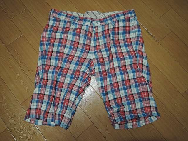 ヒステリックグラマーHYSTERIC GLAMOURリネンチェックショーツS < ブランド  ヒステリックグラマーHYSTERIC GLAMOURリネンチェックショーツS  < ブランドの