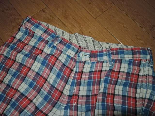 ヒステリックグラマーHYSTERIC GLAMOURリネンチェックショーツS < ブランド  ヒステリックグラマーHYSTERIC GLAMOURリネンチェックショーツS < ブランドの