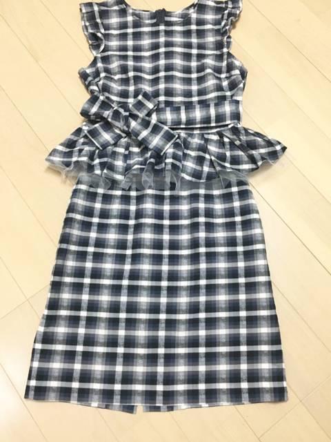 JILLSTUARTチェックペプラムリボンセットアップワンピsetupジル < ブランド JILLSTUARTチェックペプラムリボンセットアップワンピsetupジル < ブランドの