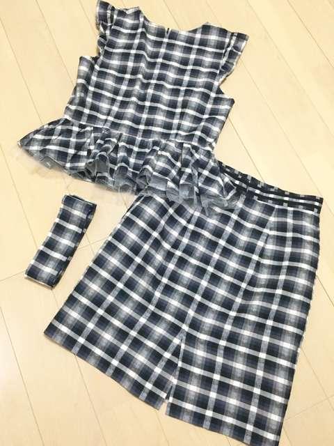 JILLSTUARTチェックペプラムリボンセットアップワンピsetupジル < ブランド JILLSTUARTチェックペプラムリボンセットアップワンピsetupジル < ブランドの