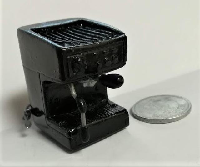 ミニチュア★エスプレッソマシーン★コーヒーマシーン★黒★ < おもちゃ  ミニチュア★エスプレッソマシーン★コーヒーマシーン★黒★ < おもちゃの