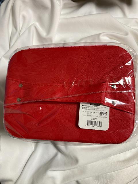 鬼滅の刃 鬼狩り コスメボックス バッグ 禰豆子 デサイン レッド ピンク < 女性ファッション  鬼滅の刃 鬼狩り コスメボックス バッグ 禰豆子 デサイン レッド ピンク < 女性ファッションの