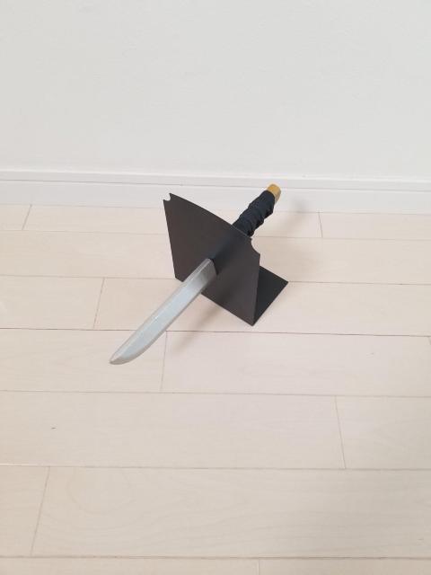 A刀 ブックスタンド ゴールド ブックエンド 忍者 侍 剣 江戸 < インテリア/ライフ  A刀 ブックスタンド ゴールド ブックエンド 忍者 侍 剣 江戸 < インテリア/ライフの