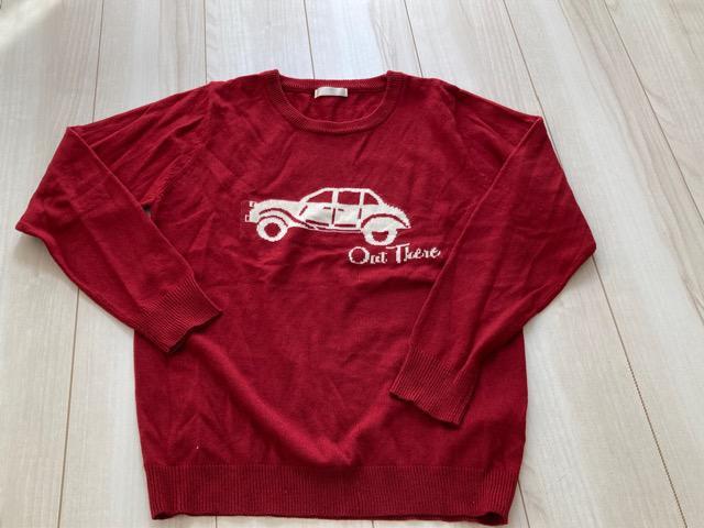 超美品☆ DRESKIP ドレスキップ☆赤アクリルセーター☆L < ブランド  超美品☆ DRESKIP ドレスキップ☆赤アクリルセーター☆L  < ブランドの