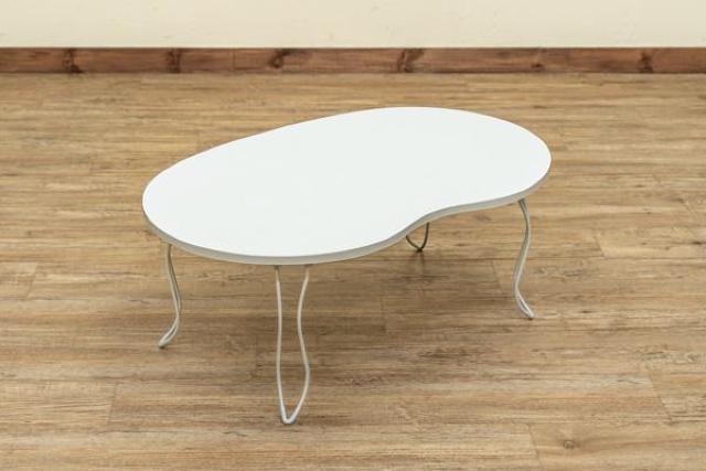 【送料無料】ビーンズテーブル 豆型天板 センター ロー 木目調 < インテリア/ライフ 【送料無料】ビーンズテーブル 豆型天板 センター ロー 木目調 < インテリア/ライフの