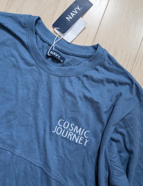 160★NAVY★重ね着風Tシャツ★新品★送料無料 < キッズ/ベビー  160★NAVY★重ね着風Tシャツ★新品★送料無料 < キッズ/ベビーの