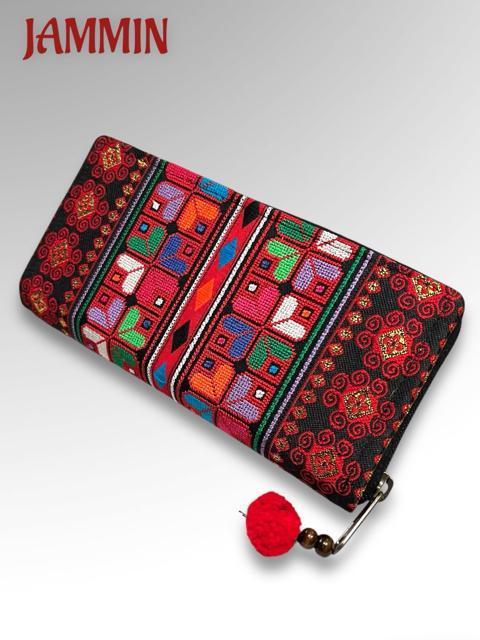 モン族刺繍財布 財布 民族 モン族 アジアン エスニック ヒッピー < 女性ファッション  モン族刺繍財布 財布 民族 モン族 アジアン エスニック ヒッピー  < 女性ファッションの
