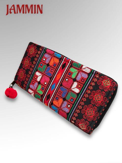 モン族刺繍財布 財布 民族 モン族 アジアン エスニック ヒッピー < 女性ファッション  モン族刺繍財布 財布 民族 モン族 アジアン エスニック ヒッピー < 女性ファッションの